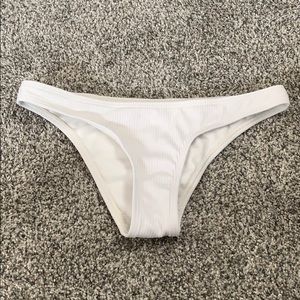 White Bikini bottoms